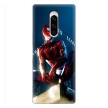 Чехол Супергерой Человека Паука на Sony Xperia 1 – Паук на доме