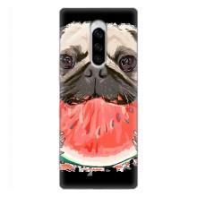 Чехол (ТПУ) Милые собачки для Sony Xperia 1 – Смешной Мопс