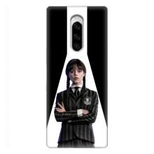 Чехлы Венсдей на Sony Xperia 1 Уэнсдей (AlphaPrint) (W-Wednesday)