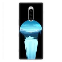 Літній Чохол на Sony Xperia 1 – Синій Водоспад