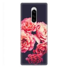 Чехлы с тематикой "ЦВЕТЫ" на Sony Xperia 1 (Бутоны)