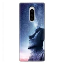 Силиконовые Чехлы (смешные стикеры) для Sony Xperia 1 – Статуя
