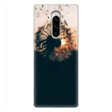 Силиконовый Чехол с одуванчиками на Sony Xperia 1 – Красивый одуванчик