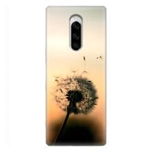 Силиконовый Чехол с одуванчиками на Sony Xperia 1 – Роздумаханый одуванчик