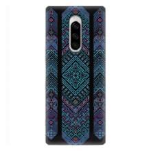 Силиконовый Чехол на Sony Xperia 1 – Крутой орнамент