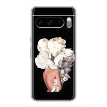 Чехлы (ART) Цветы на Sony Xperia 10 VII (VPrint) – Белые цветы