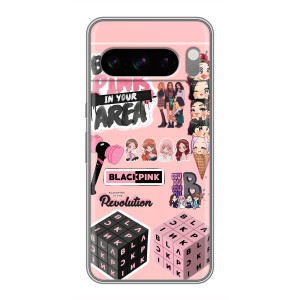 Чехлы с картинкой для Sony Xperia 10 VII (BLACK PINK коллаж)