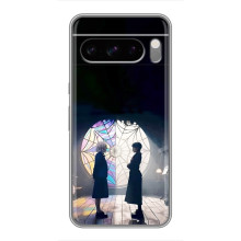 Чехлы с принтом Уэнсдей на Sony Xperia 10 VII – Уэнсдей и Энди