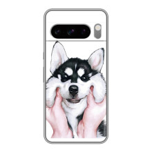 Чехлы с собаками для Sony Xperia 10 VII (VPrint) (Довольный Хаски)