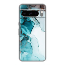 Чехол для Со́ни Экспе́рия 10 VII - с принтом (Дизайнерские) (AlphaPrint) (Бирюзовый мрамор)