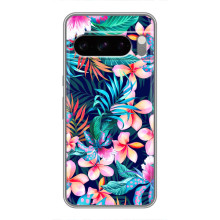 Чехол для Со́ни Экспе́рия 10 VII - с принтом (Дизайнерские) (AlphaPrint) (Красочные цветы)