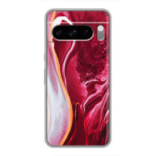 Чехол для Со́ни Экспе́рия 10 VII - с принтом (Дизайнерские) (AlphaPrint) (Мрамор красный)