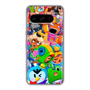 Чехол для Sony Xperia 10 VII Бравл Старс (VPrint)