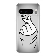 Чехол с принтом для Sony Xperia 10 VII (AlphaPrint - Знак сердечка) – Значок Love