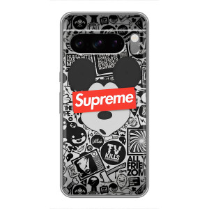 Чехол с Брендами одежды на Сони Эксперия 10 Семь – Supreme Маус