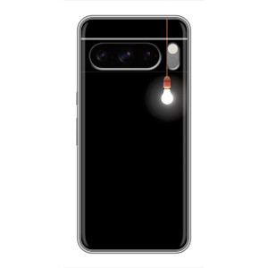 Чохол з картинками на чорному фоні для Sony Xperia 10 VII – Лампочка