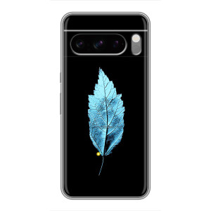 Чохол з картинками на чорному фоні для Sony Xperia 10 VII – Листя