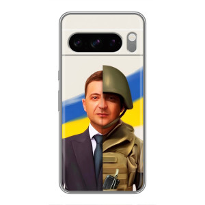Чехол для Sony Xperia 10 VII (AlphaPrint - с принтом Зеленского)