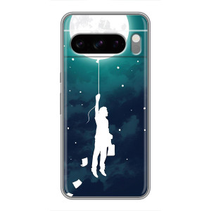 Чехол (ТПУ) с планетами на Sony Xperia 10 VII – To The moon