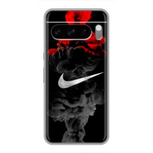 Чехол с логотипом Найк на Sony Xperia 10 VII – Найк на черном