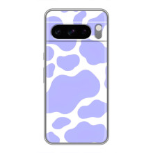 Чехол с принтом коровы на Со́ни Экспе́рия 10 VII (Фиолетовый принт)