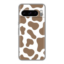 Чехол с принтом коровы на Со́ни Экспе́рия 10 VII (Коричневый принт)
