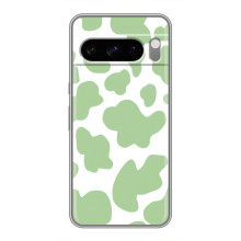 Чехол с принтом коровы на Со́ни Экспе́рия 10 VII (Зеленый принт)