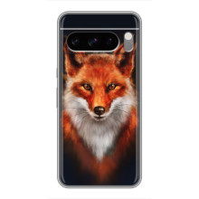 Чехол с принтом лисички на Сони Эксперия 10 Седьмое – Лиса на черном