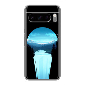 Літній Чохол на Sony Xperia 10 VII – Синій Водоспад