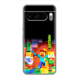 Чехлы для Sony Xperia 10 VII (Персонажи Майн Крафт) – Герой Майнкрафт