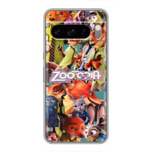 Силиконовый чехол с принтом Зоотрополіс для Sony Xperia 10 VII – Коллаж героев