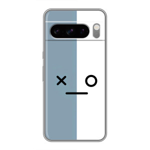 Чохли (ТПУ) (смішні стікери) для Sony Xperia 10 VII – Сіро-білий