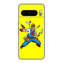 Силиконовый бампер (Работники) на Sony Xperia 10 VII – Строитель