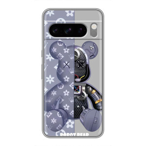 Силиконовый чехол для Sony Xperia 10 VII (Медведь Louis Vuitton)