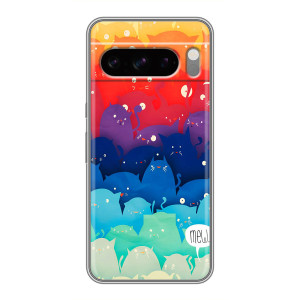Силиконовый чехол с котиком для Sony Xperia 10 VII – Mew