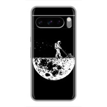 Силиконовый Чехол с принтом "Космонавты" на Sony Xperia 10 VII – Космонавт