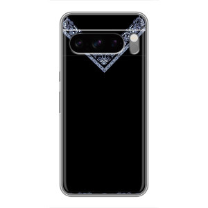 Силиконовый Чехол на Sony Xperia 10 VII (Воротник вышиванки)