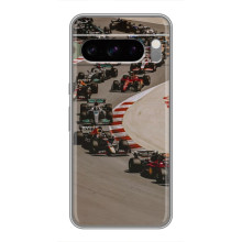 Чохол з принтом Формула 1 на Sony Xperia 10 VII – Боліди на трасі