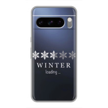 Зимние Чехлы для Со́ни Экспе́рия 10 VII - прозрачный фон – Winter loading