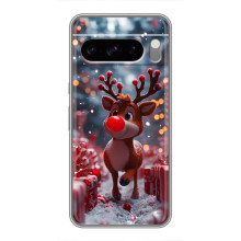 Яскравий чохол для Sony Xperia 10 VII з Зимові Оленята – Олень серед подарунків