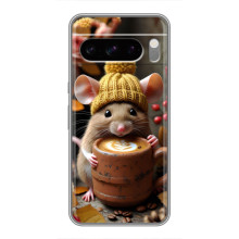 Печатный чехол «Зверята с кофе» для Sony Xperia 10 VII – Медведь с кофе