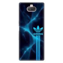 Чехлы Адидас для Sony Xperia 10 (AlphaPrint) (Синий Адидас)