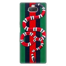 Чехлы ГУЧЧИ для Сони Хпериа 10 (AlphaPrint) (Gucci змия)