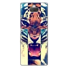 Чехлы с изображением разных животных для Sony Xperia 10 (Яркий Тигр)