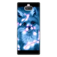 Чехлы с картинкой Лисички для Sony Xperia 10 (VPrint) (Яркая лисичка)