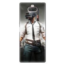 Силиконовый чехол с картинкой "Герой Pubg" на Sony Xperia 10 – Пабг