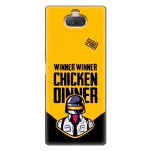 Чехол PUBG для Сони Хпериа 10 (AlphaPrint) (Pubg шлем)