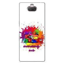 Чехол Амонг Ас для Sony Xperia 10 (AlphaPrint) (Яркий АмонгАс)