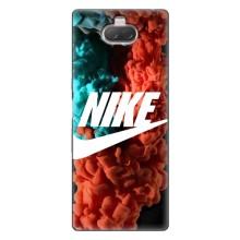 Чехол для Sony Xperia 10 - с принтом Найк (AlphaPrint) (Дымчатый найк)
