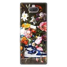 Чехол для Sony Xperia 10 - с принтом Найк (AlphaPrint) (Стиль Найк)